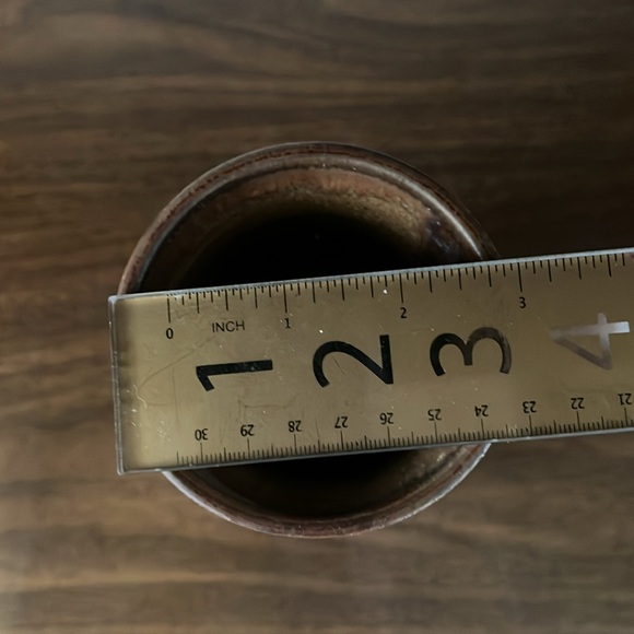 Vintage handmade pottery pitcher signed - Picture 9 of 10